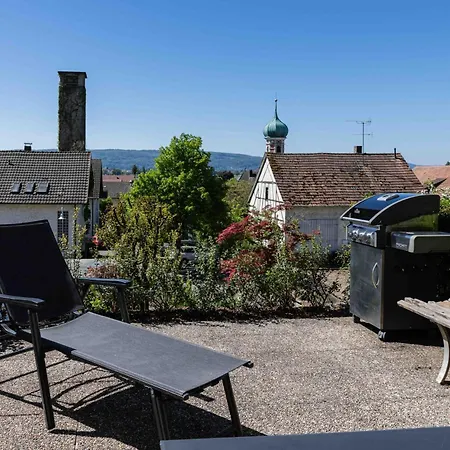 アパート Neu! Bodenseeblick Mit Seeblick, Sauna Und Eigener Terrasse アレンスバッハ